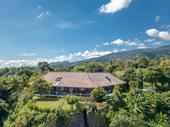 luxury hillside villa with
